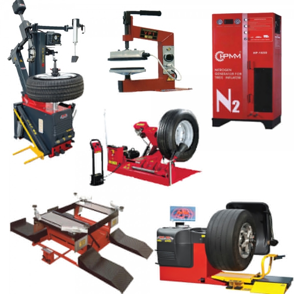 معدات خدمة الاطارات